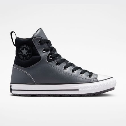 Botas de Invierno Converse Chuck Taylor All Star Berkshire Water Resistant Altas Mujer Gris Negras | PE E278L4